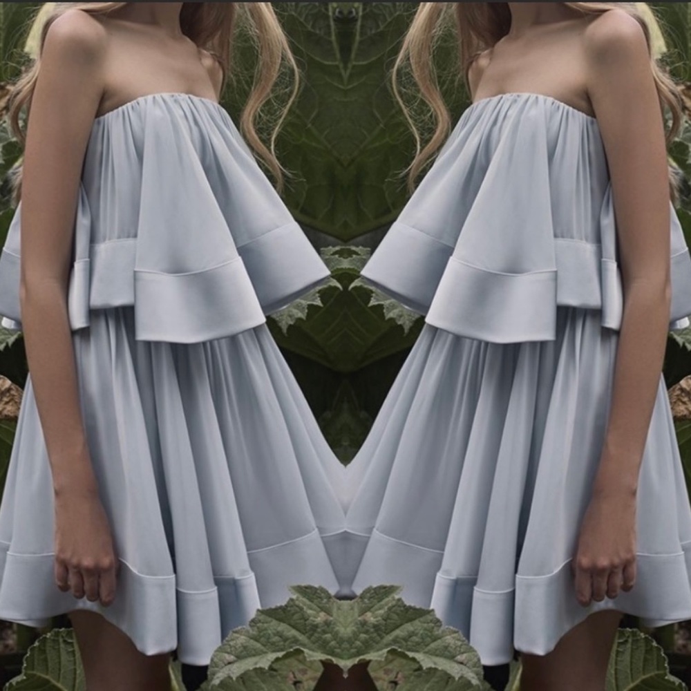 NEW Keepsake The Label NOT TO BE Tiered Mini Dress XS